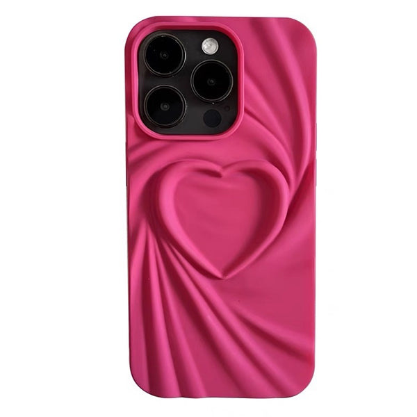 3d heart iphone case boogzel clothing