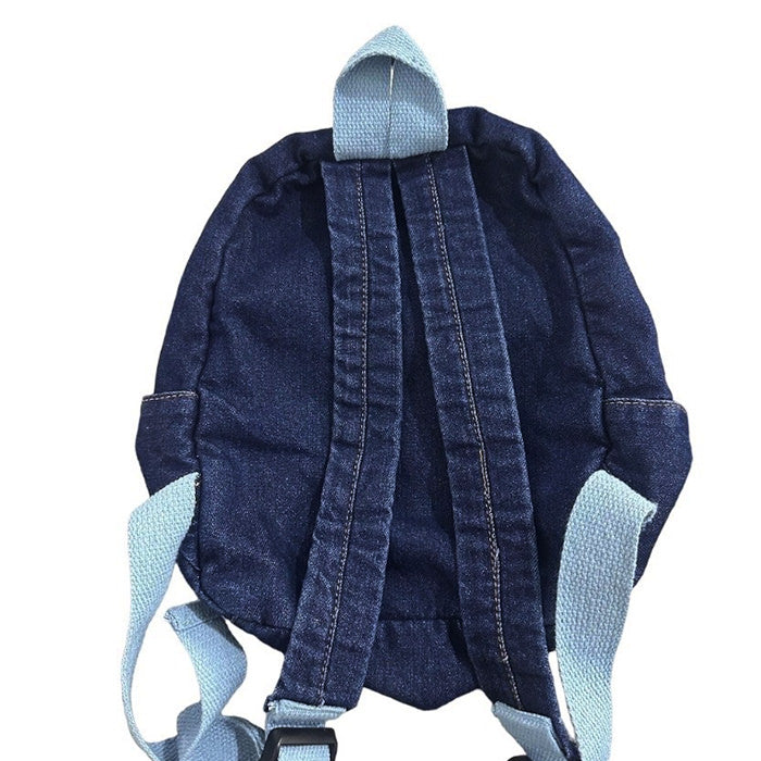 90s aesthetic denim backpack boogzel clothing