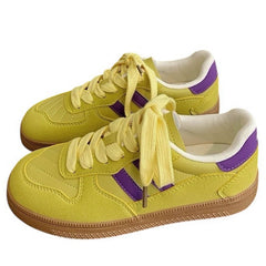 90s aesthetic yellow sneakers boogzel clothing