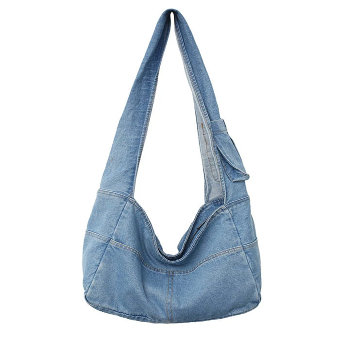 90s denim shoulder bag boogzel clothing