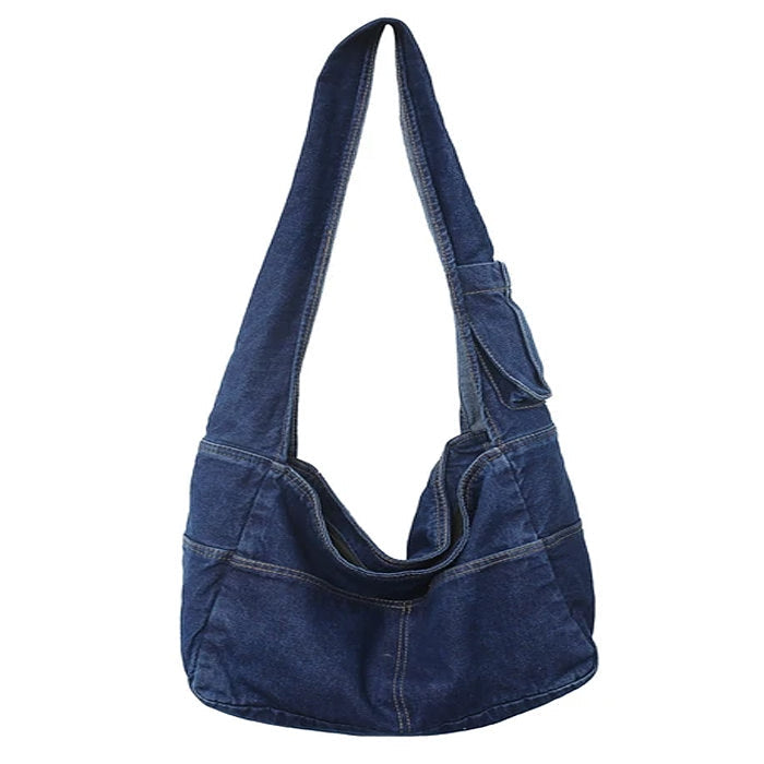 90s denim shoulder bag boogzel clothing