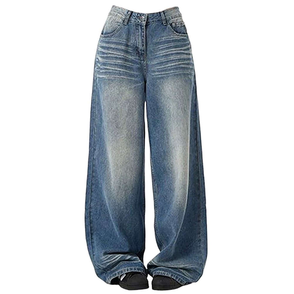 90s faded wash baggy jeans boogzel clothing