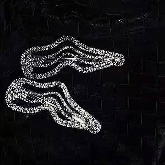 Aesthetic Rhinestone Hair Clips boogzel apparel
