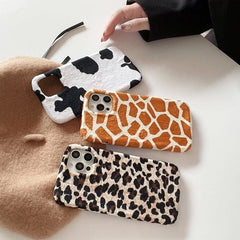 aesthetic fluffy iphone case boogzel apparel