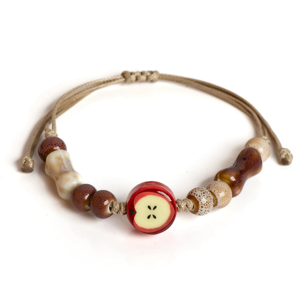 Apple-Beaded-Bracelet