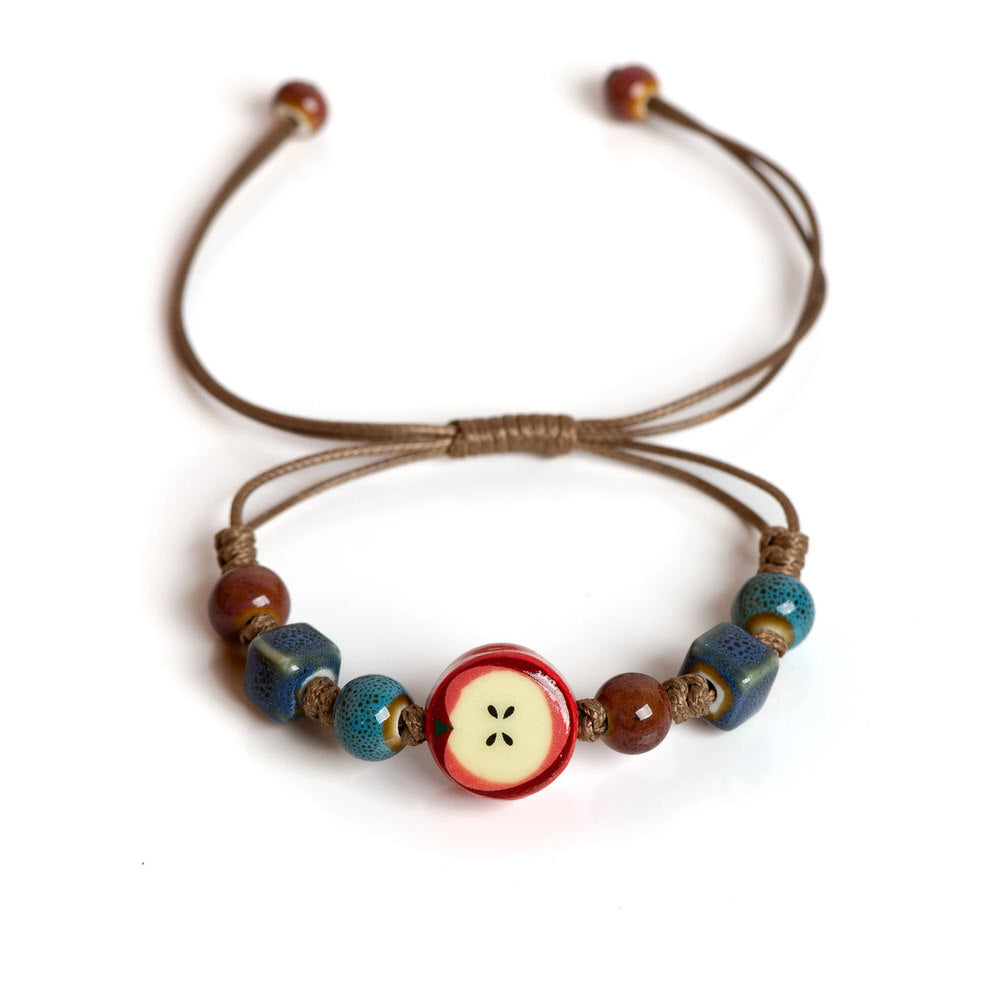 Apple-Beaded-Bracelet