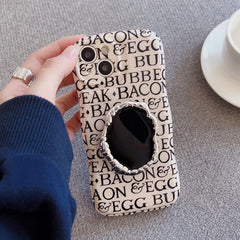 bacon egg iphone case boogzel apparel