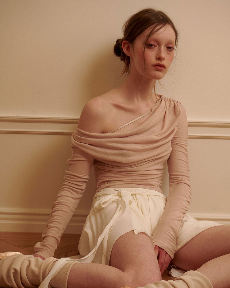 Balletcore skirt, ballet skirt, mini skirt, Balletcore Asymmetrical Mid Skirt