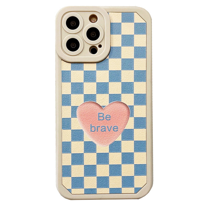 blue checkered iphone case boogzel apparel