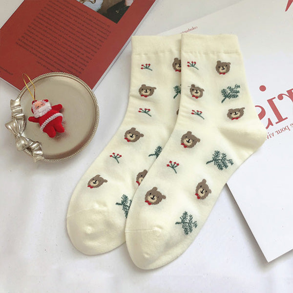 bear aesthetic socks boogzel apparel