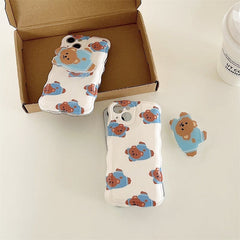 aesthetic bears iphone case boogzel apparel