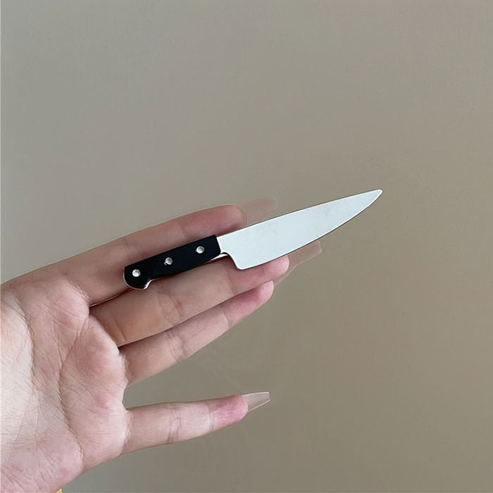 knife hair clips boogzel apparel 🔪