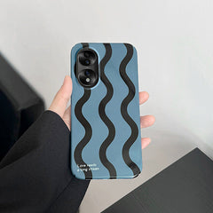blue striped iphone case boogzel apparel