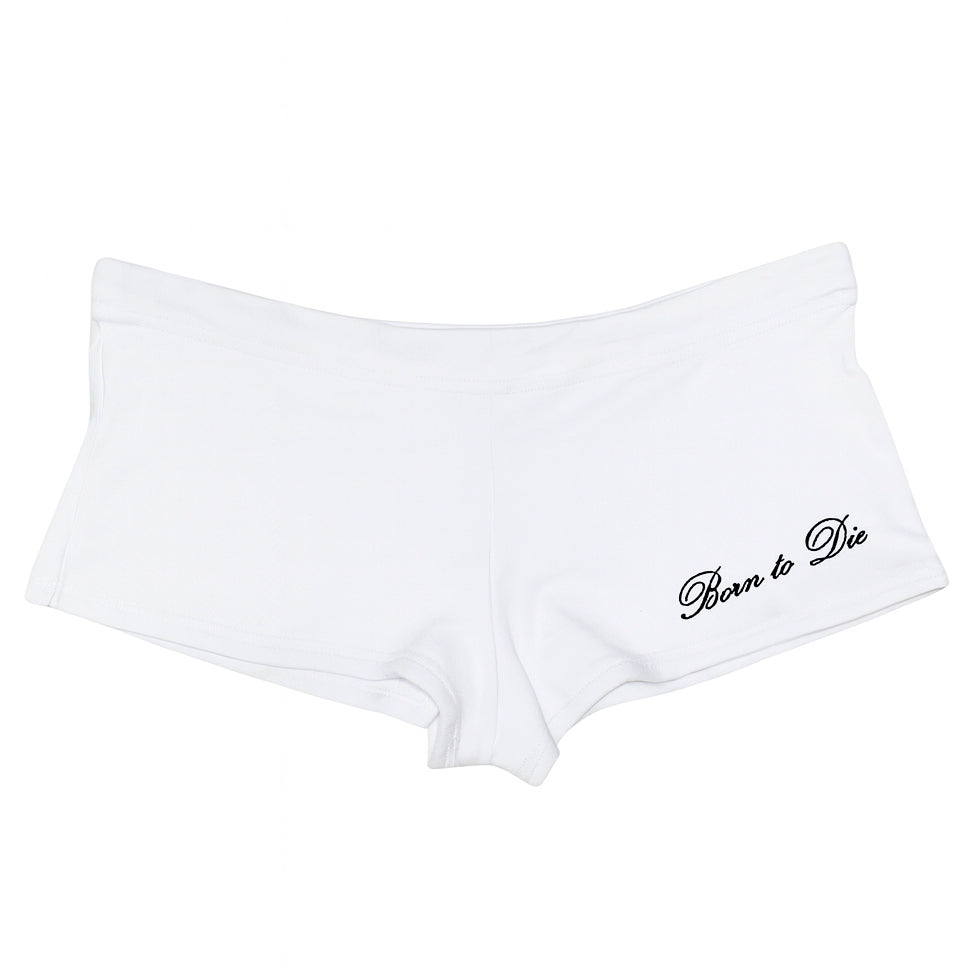 Born-to-Die-Y2K-Micro-Shorts
