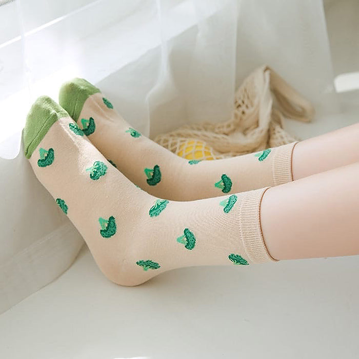 broccoli socks boogzel apparel
