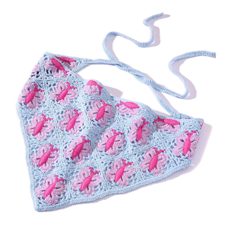 Butterfly Crochet Hair Scarf boogzel apparel