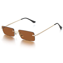 y2k rimless sunglasses boogzel apparel