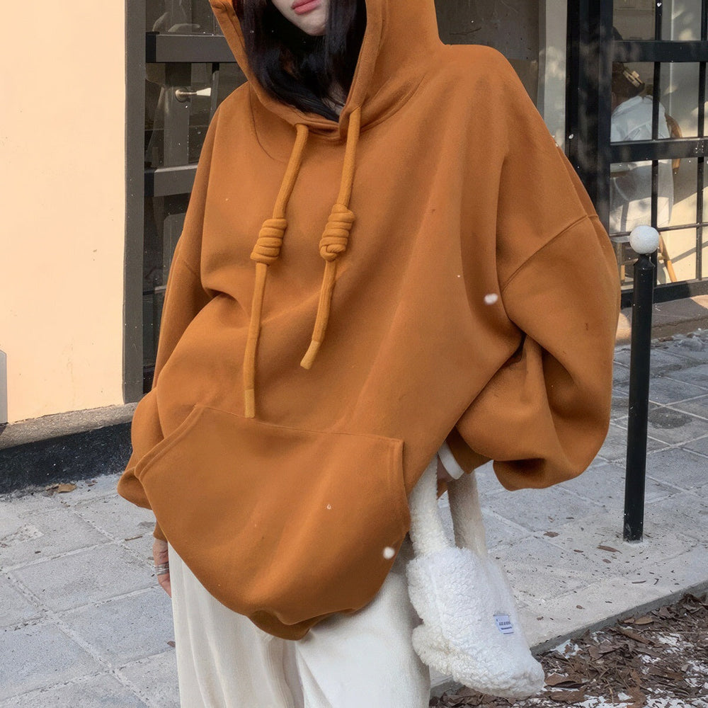 Casual-Loose-Fit-orange-Knot-Hoodie-boogzel-clothing_3