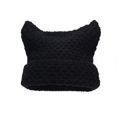 cat ears beanie boogzel apparel
