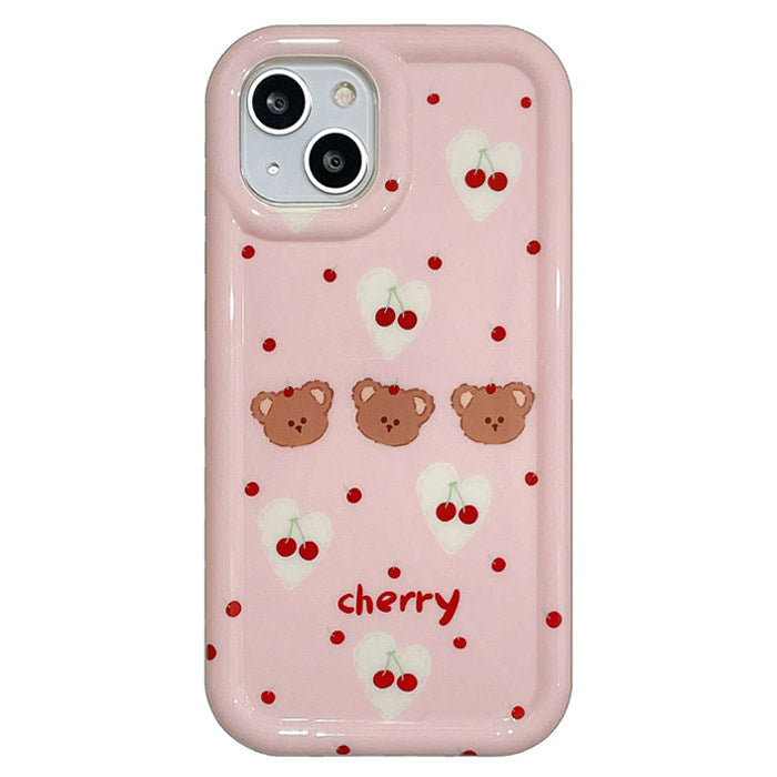 cherry bear iphone case boogzel apparel