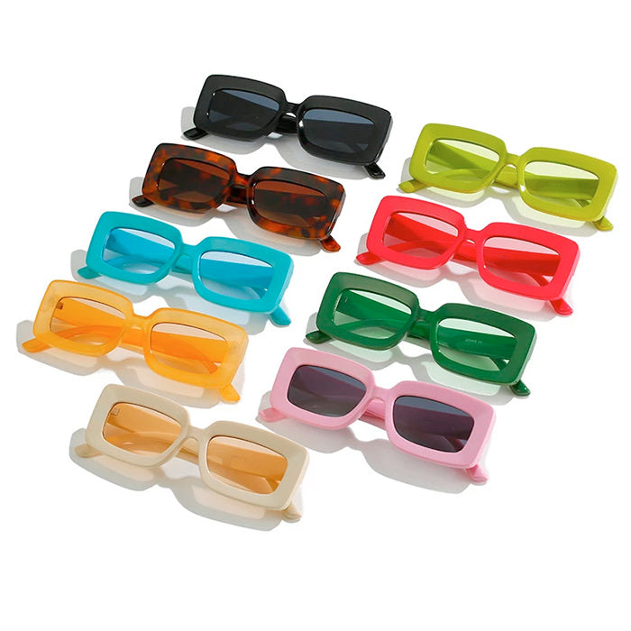 aesthetic rectangle sunglasses boogzel apparel