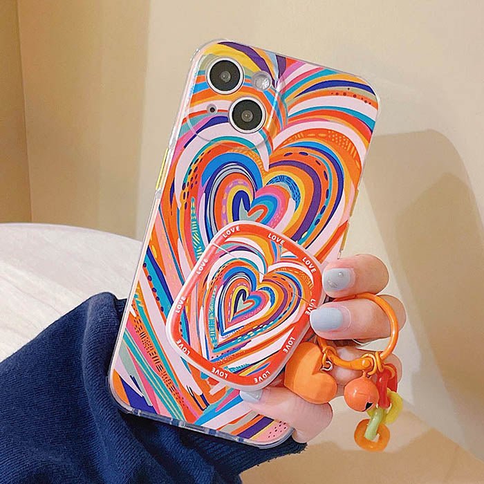aesthetic heart airpods case boogzel apparel