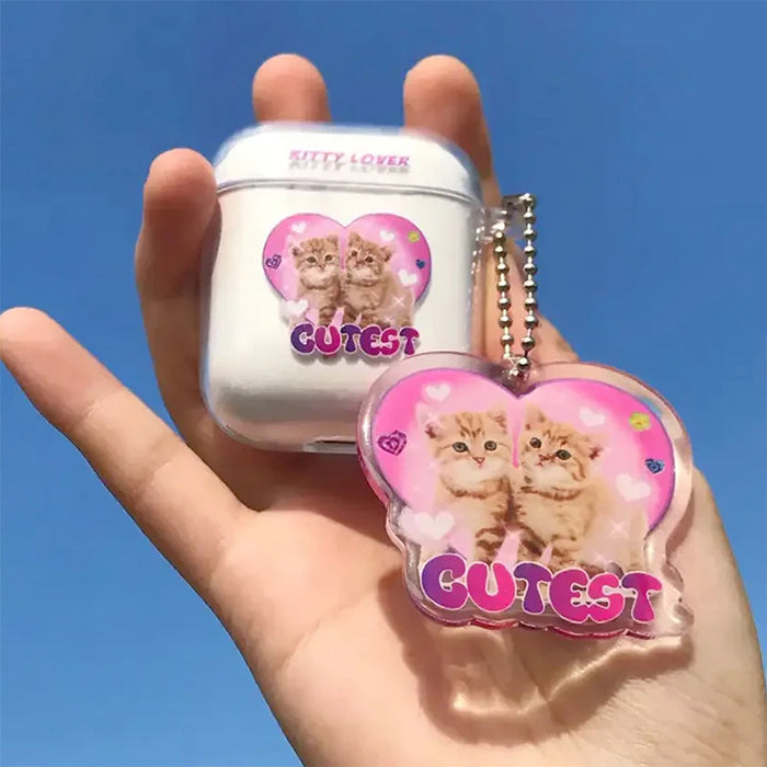 kitty airpods case boogzel apparel