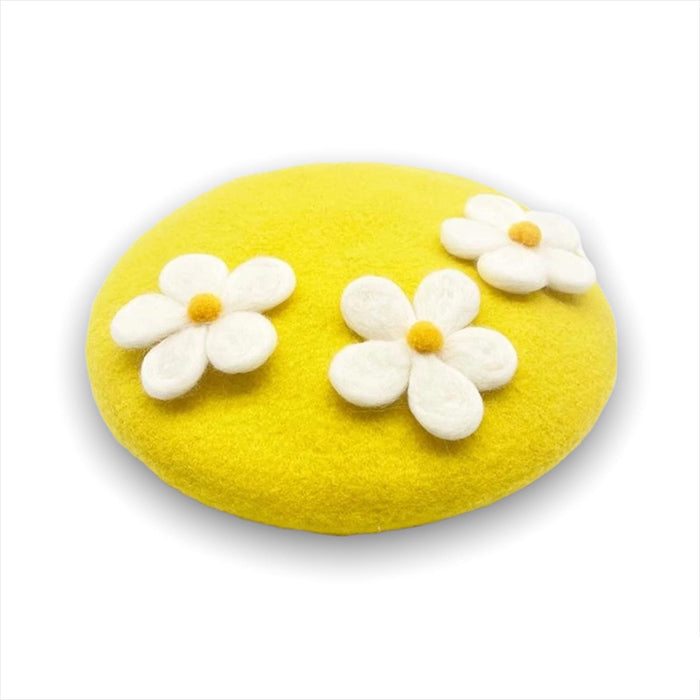 daisy crochet beret boogzel apparel