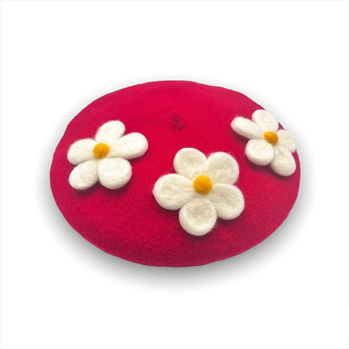 daisy beret boogzel apparel