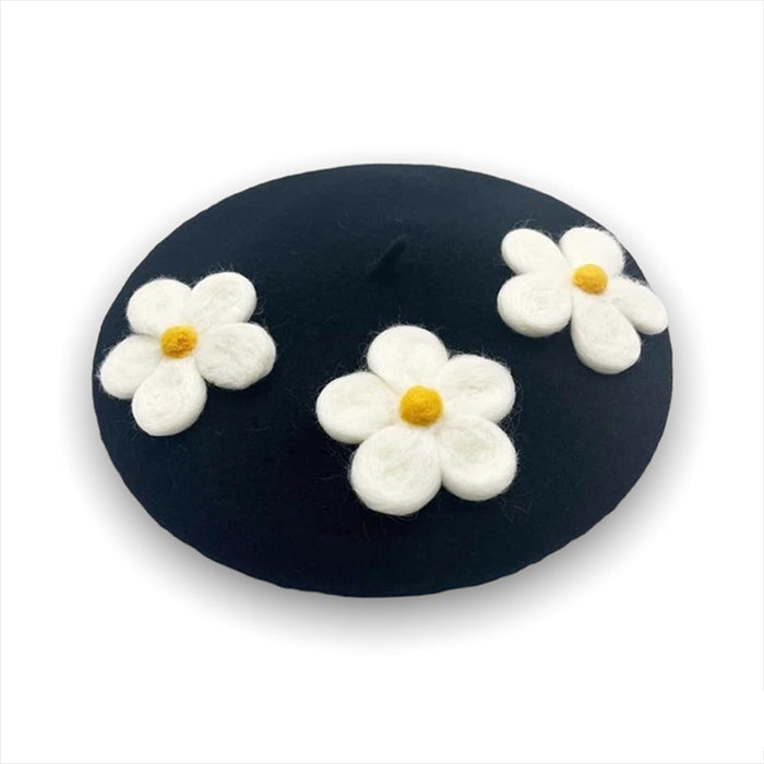 daisy aesthetic beret boogzel apparel