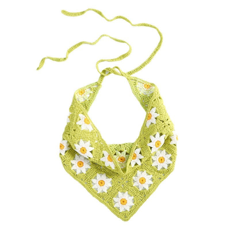 Daisy Сrochet Hair Scarf boogzelapparel