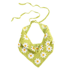 Daisy Сrochet Hair Scarf boogzelapparel