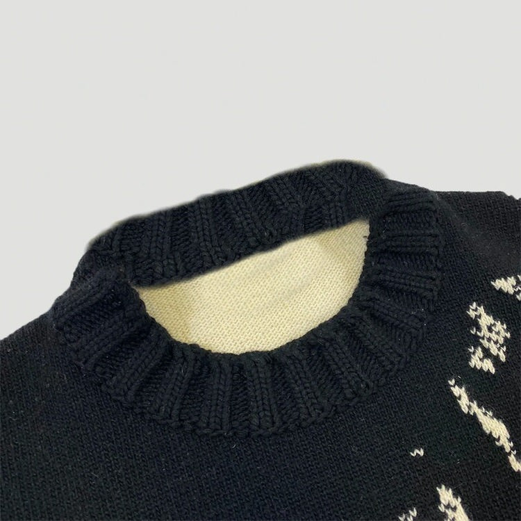 wednesday aesthetic sweater boogzel apparel