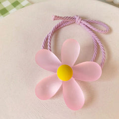 Danish Pastel Flower Hair Tie Set boogzel apparel