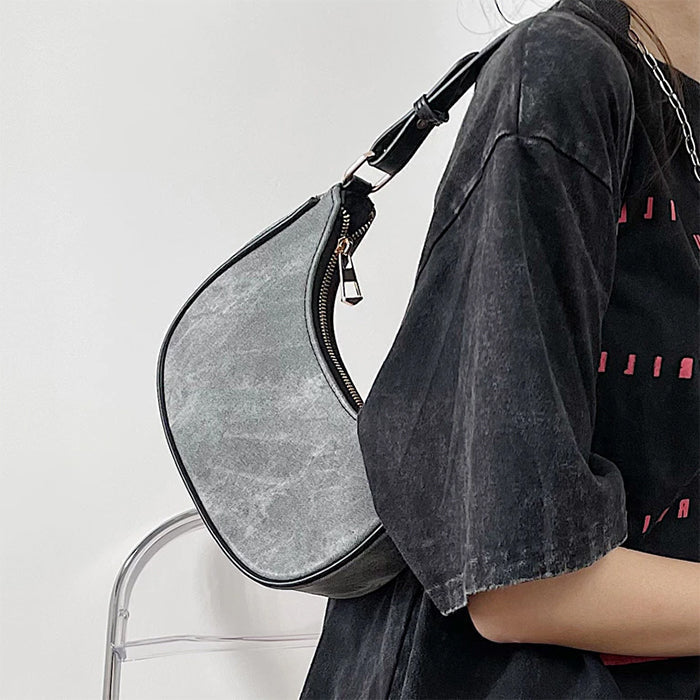dark washed mini bag boogzel apparel