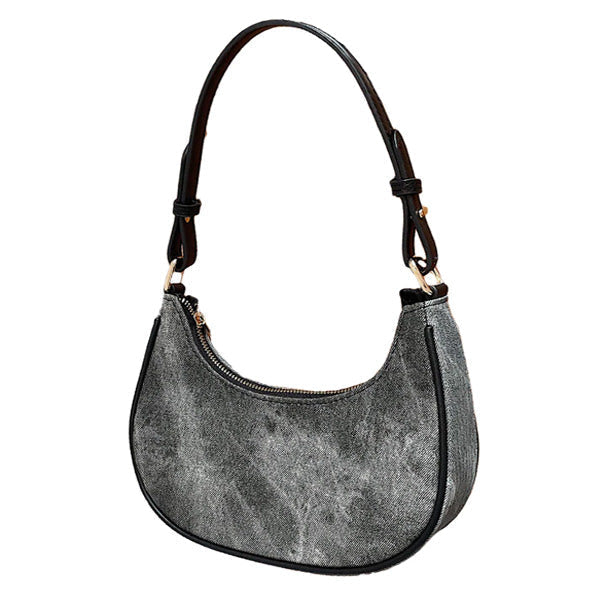 dark washed hobo bag boogzel apparel