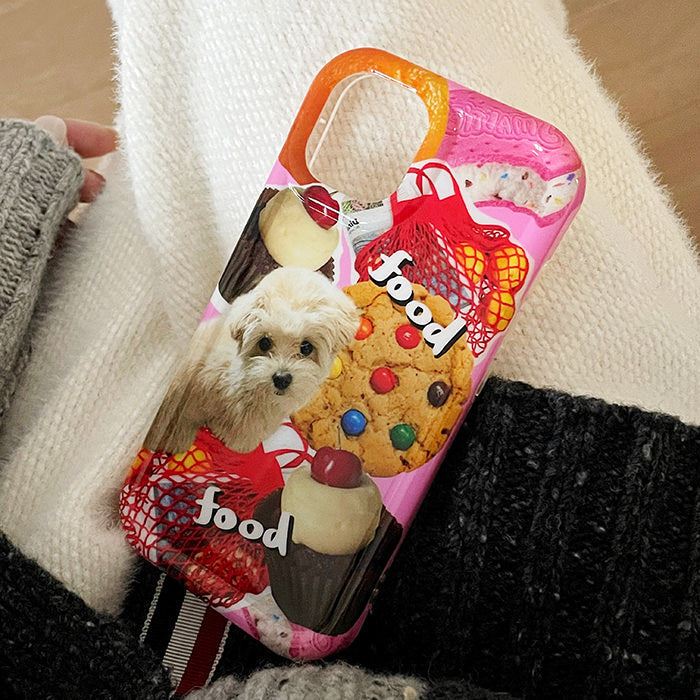 dog desserts iphone case boogzel apparel