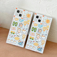 duck square iphone case boogzel apparel