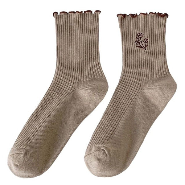 fairy grunge flower socks boogzel apparel