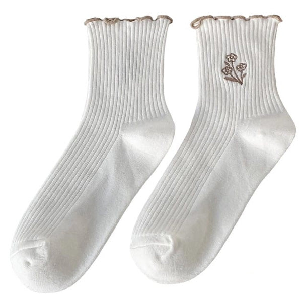 fairy grunge flower socks boogzel apparel
