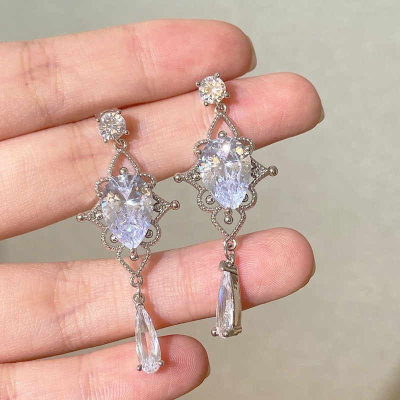 Fairy Crystal Drop Earrings boogzel apparel