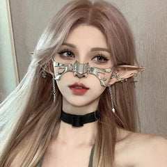 Fairy Grunge Aesthetic Face Jewelry boogzel clothing