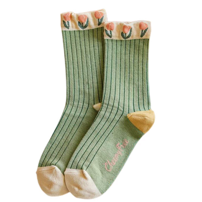 flower socks boogzel apparel