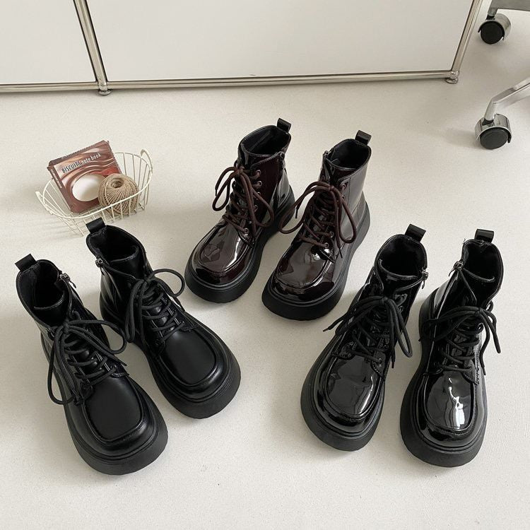 aesthetic platform boots boogzel clothing