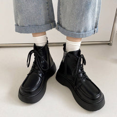 aesthetic platform boots boogzel clothing