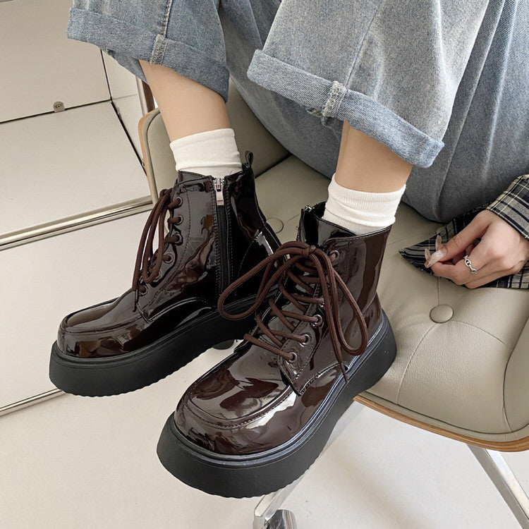 aesthetic platform boots boogzel clothing
