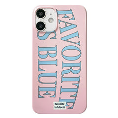 favorite is blue iphone case boogzel apparel