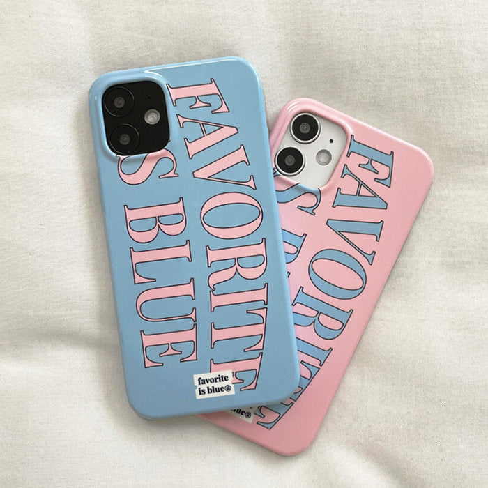 favorite is blue iphone case boogzel apparel