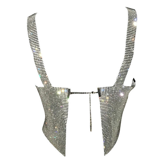 y2k Rhinestone Top boogzel apparel