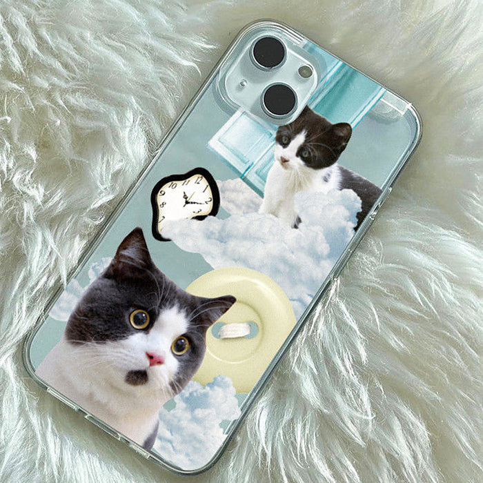 funny cat iphone case boogzel apparel